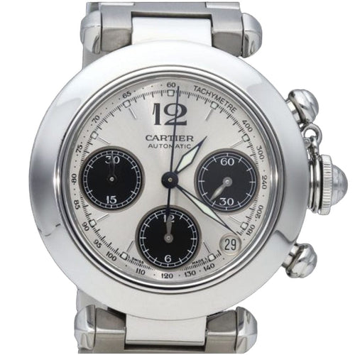 Montre Cartier Montre Pasha Chronograph 58 Facettes MT40773