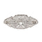Broche Broche Art Déco Or blanc, Platine Diamant 58 Facettes 1629029CN