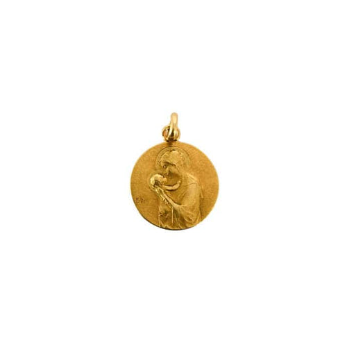 Pendentif Médaille or jaune 58 Facettes MEA43003