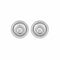 Boucles d'oreilles CHOPARD - Boucles d'oreilles Happy Diamonds or blanc diamants 58 Facettes