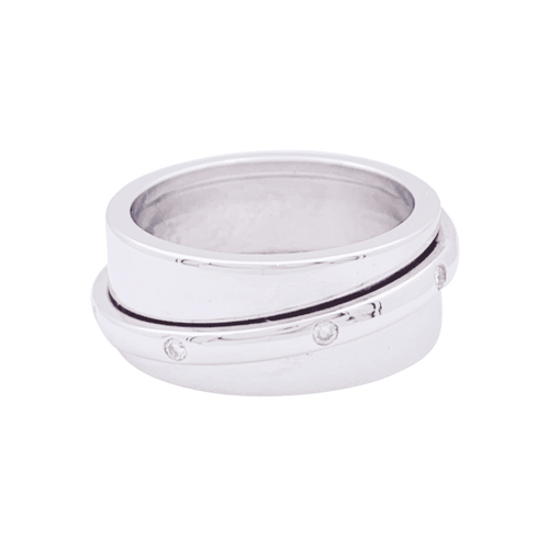 Bague 50 Bague Dinh Van, "Ariane", or blanc, diamants. 58 Facettes 33662