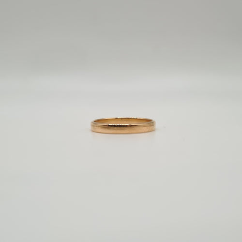 Bague 61 Alliance or rose 58 Facettes