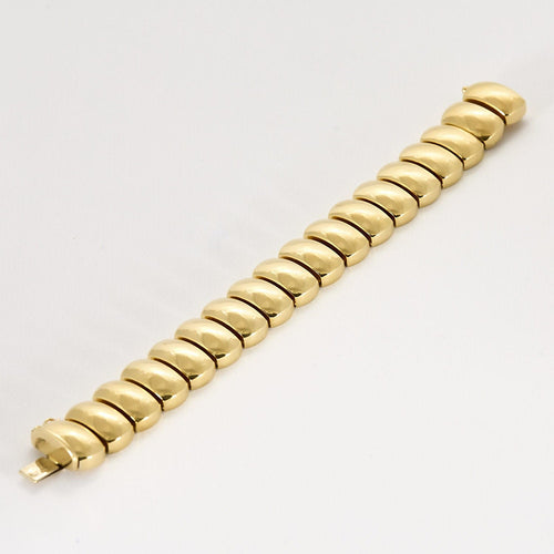 Bracelet Bracelet en Or jaune 18k 58 Facettes CAR0301