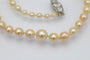 Collier Collier ancien en perles, fermoir en or jaune et platine et diamants 58 Facettes 10271