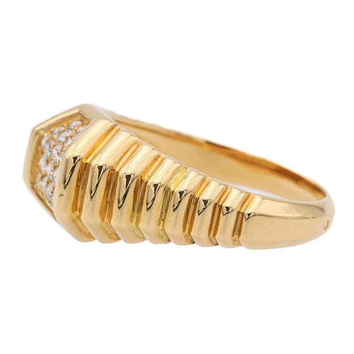 Bague 56 Bague Or jaune Diamant 58 Facettes 1480609CN