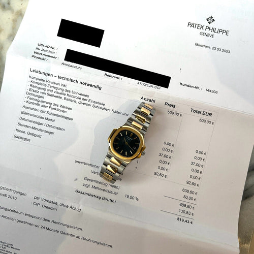 Montre PATEK PHILIPPE - Lady Nautilus Mini watch 58 Facettes