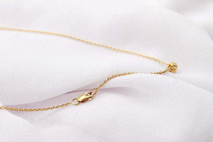 Collier Collier Point Lumineux or jaune diamant 58 Facettes 250133