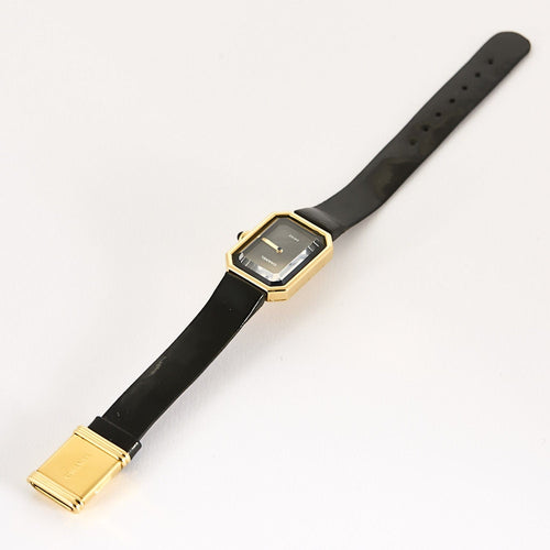 Montre CHANEL - Montre Première Or jaune & cuir vernis 58 Facettes