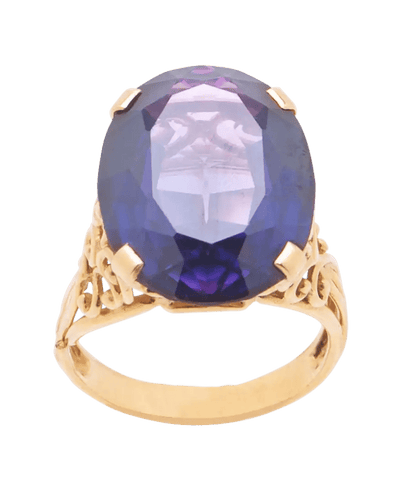 Bague 57 Bague Or jaune 18K Améthyste multicolore 58 Facettes BO220341/AMETHYSTEMULTICOLORE