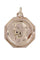 Pendentif Médaille Vierge or jaune signée P.BRANDT 58 Facettes 091221