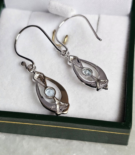 Boucles d'oreilles Boucles d'oreilles Aigue-marines 58 Facettes 626