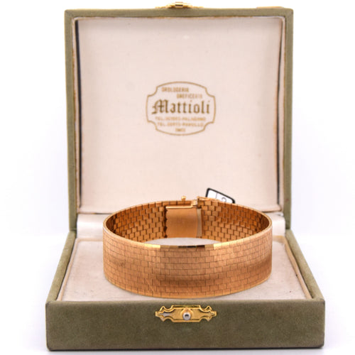 Bracelet Bracelet vintage en or jaune 58 Facettes