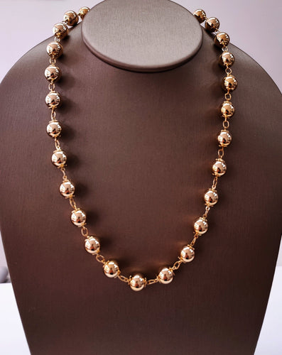 Collier Collier marseillais boules, or jaune 58 Facettes COL.MARSEIL.1650