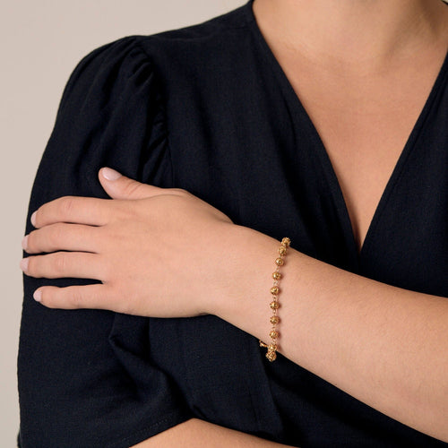 Pulseira em ouro amarelo 