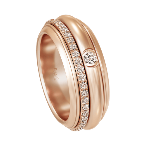 Bague 54 PIAGET - Bague POSSESSION en or rose diamants 58 Facettes