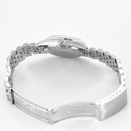 Montre ROLEX - Montre Datejust en acier, bracelet jubilé 58 Facettes