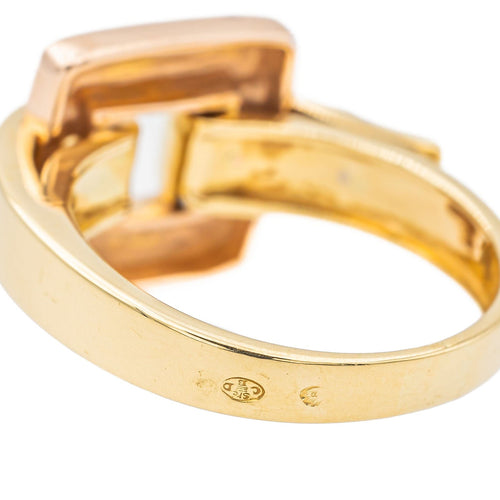 Bague 54 Guy Laroche Bague 3 Ors  Or jaune, Or rose, Or blanc 58 Facettes 3157108CN