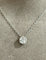 Collier Collier en or blanc 18K et diamant 58 Facettes