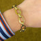 Bracelet Bracelet mailles souples en or jaune 58 Facettes CAE-BR-MSOU-YG