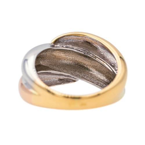 Bague 55 Bague Or jaune, Or blanc, Or rose 58 Facettes 4098637RV