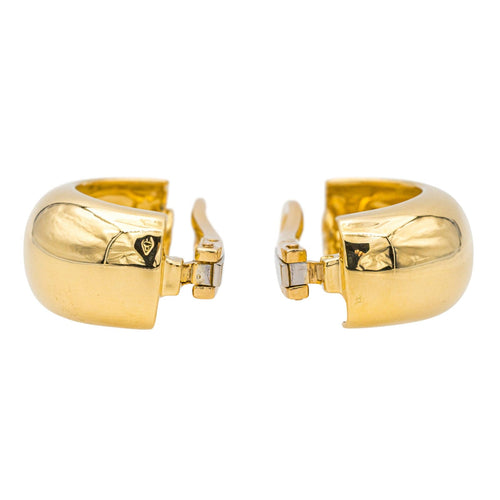 Boucles d'oreilles Mauboussin Boucles d'oreilles Demi créoles  Or jaune 58 Facettes 4061785CN