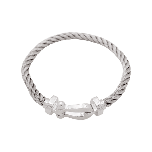 Bracelet Bracelet Fred, "Force 10", or blanc, acier. 58 Facettes 34775