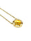 Collier CHAUMET. Collection "Class one croisière", collier or, citrine et diamants 58 Facettes