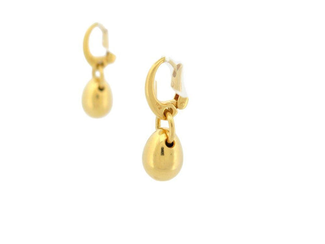 Boucles d'oreilles boucles d'oreilles POMELLATO es gouttes or jaune 18k 13gr s 58 Facettes 268882