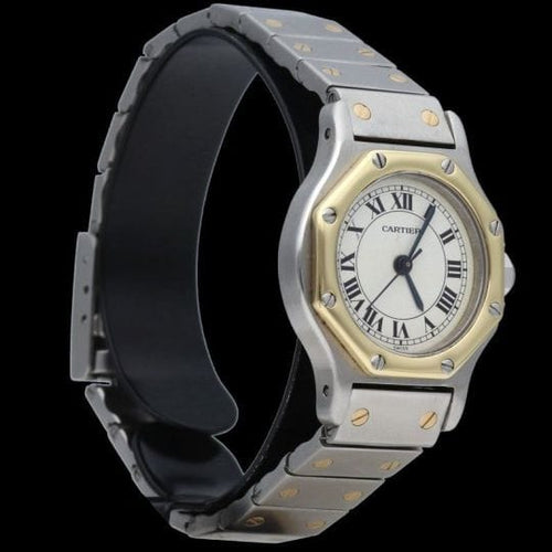 Cartier Santos Round Octagon Watch 