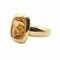 Bague 60 Bague or jaune & citrine 58 Facettes