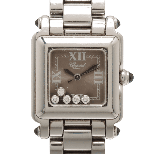 Montre Chopard - Montre Happy Sport Diamants Ensemble complet 58 Facettes