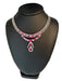 Collier Collier en or blanc diamants et rubis 58 Facettes