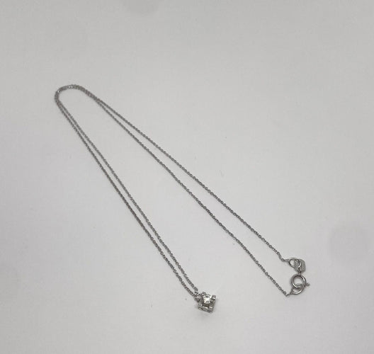 Collier Collier pendentif diamant 0,15ct 58 Facettes