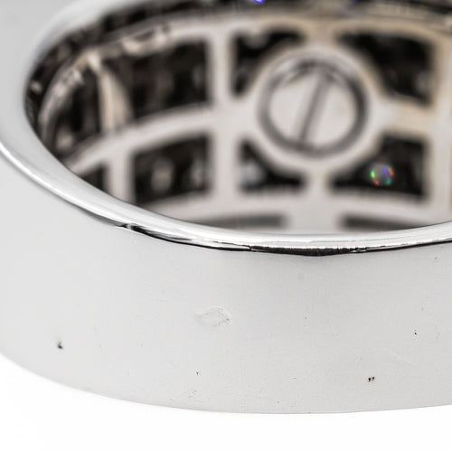 Bague 54 Bague Or blanc Diamant 58 Facettes 3017711RV