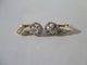 Boucles d’oreilles dormeuses trembleuses or jaune, platine, diamants - vers 1900 58 Facettes
