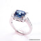 Bague 52 Bague saphir diamants 58 Facettes 1948