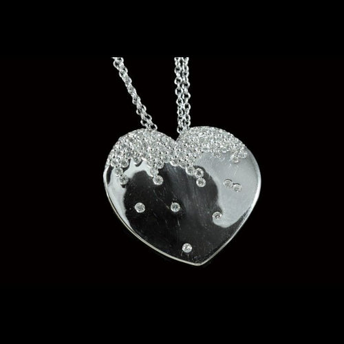 Pendentif Pendentif coeur diamants 58 Facettes R199