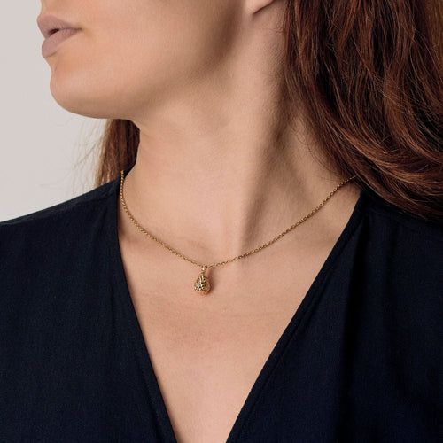 Pendentif Pendentif "Pomme de Pin" en or jaune 58 Facettes SOI3480