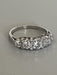 Bague 54 Bague Jarretière Platine Diamants 1,00 ct 58 Facettes LOT 6174