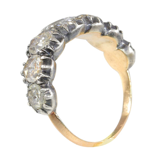 Bague 52 Bague en diamant géorgienne : un murmure du passé 58 Facettes 21272-0590