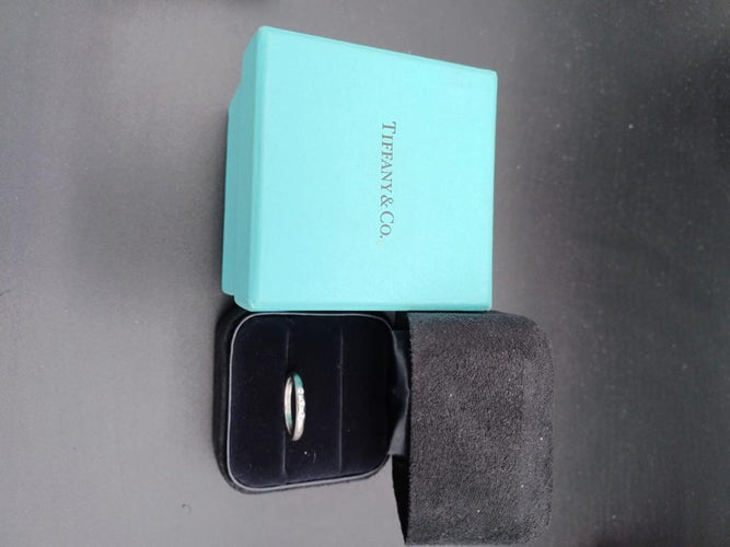 Bague Bague Tiffany & Co  Platine Diamants 58 Facettes