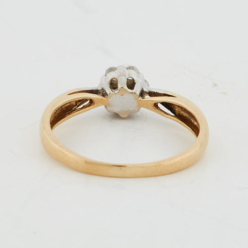 Bague 53 Bague Deux Ors et Diamants 58 Facettes RÉF 3009/20