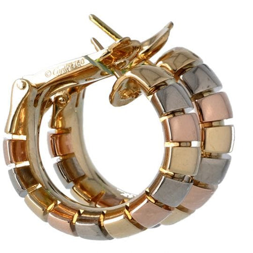 Boucles d'oreilles Cartier Boucles D'Oreilles Cartier Collection "Tubogas" 58 Facettes 4176