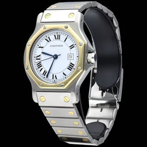 Montre Cartier Montre Santos Octagon 58 Facettes MT43131