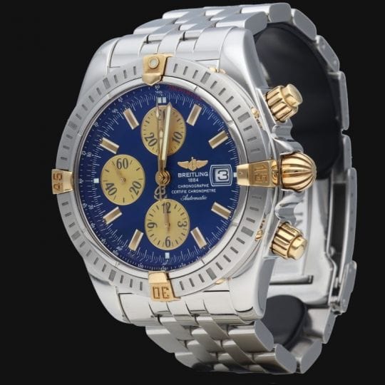 Montre Breitling Montre Chronomat Evolution Chronograph 58 Facettes MT40980