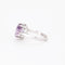 Bague 52 Bague cocktail améthyste en or blanc 58 Facettes