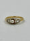 Bague Bague vintage or jaune perle fine 58 Facettes