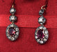 Boucles d'oreilles Boucles d'oreilles anciennes diamants rubis fin 19ème siècle 58 Facettes