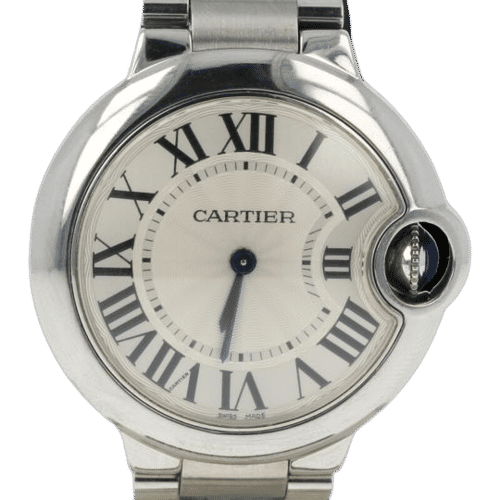 Montre Cartier Montre Ballon Bleu De Cartier 33Mm Quartz 58 Facettes MT43380