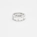 Bague 56 CHANEL - Bague Ultra en or blanc, céramique blanche et diamants 58 Facettes